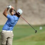 golfer scoring a birdie